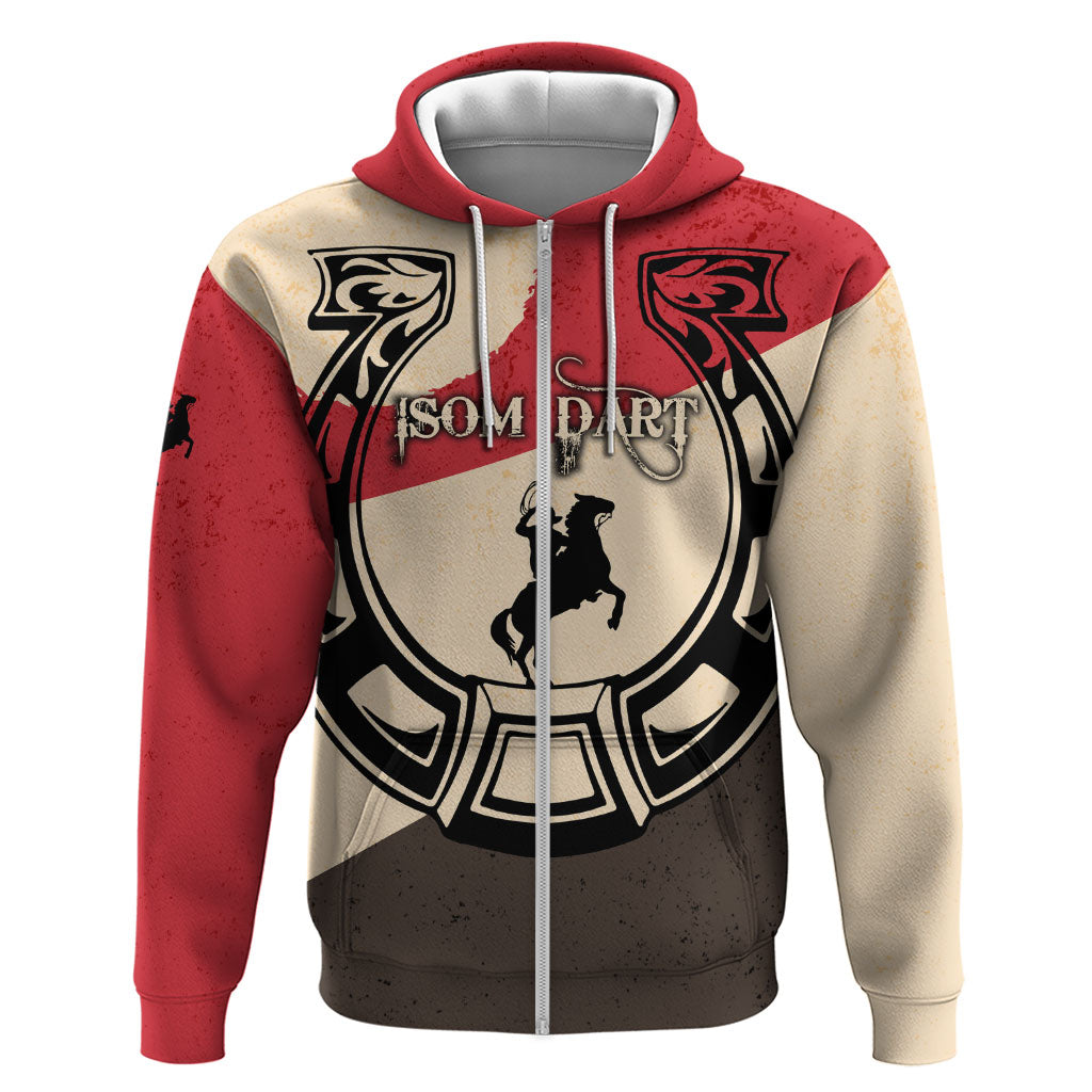 Isom Dart Legend Of The West Hoodie Vintage Horseshoe Western