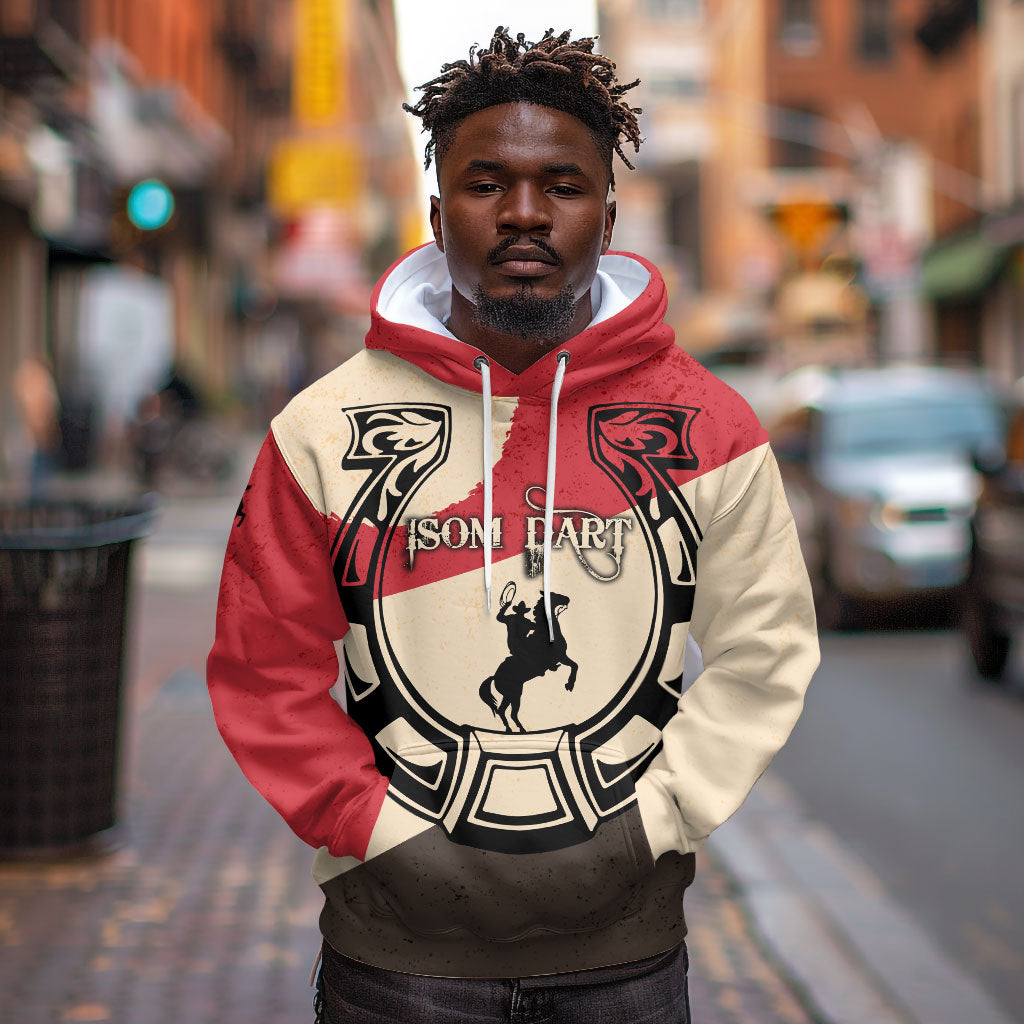 Isom Dart Legend Of The West Hoodie Vintage Horseshoe Western