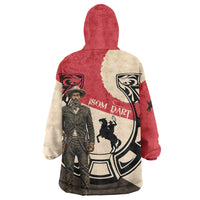 Isom Dart Legend Of The West Kid Wearable Blanket Hoodie Vintage Horseshoe Western