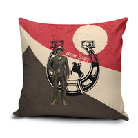 Isom Dart Legend Of The West Pillow Cover Vintage Horseshoe Western