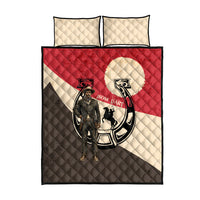 Isom Dart Legend Of The West Quilt Bed Set Vintage Horseshoe Western