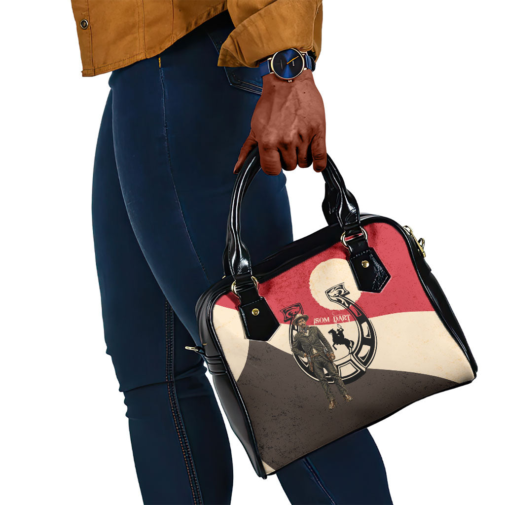 Isom Dart Legend Of The West Shoulder Handbag Vintage Horseshoe Western
