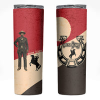 Isom Dart Legend Of The West Skinny Tumbler Vintage Horseshoe Western