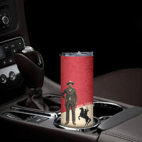 Isom Dart Legend Of The West Skinny Tumbler Vintage Horseshoe Western