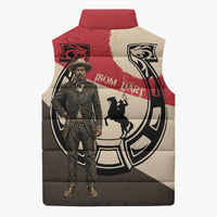 Isom Dart Legend Of The West Sleeveless Puffer Jacket Vintage Horseshoe Western
