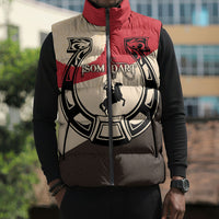 Isom Dart Legend Of The West Sleeveless Puffer Jacket Vintage Horseshoe Western