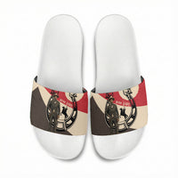 Isom Dart Legend Of The West Slide Sandals Vintage Horseshoe Western