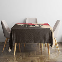 Isom Dart Legend Of The West Tablecloth Vintage Horseshoe Western
