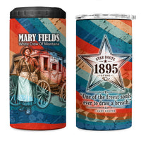 Mary Fields Stagecoach 4 in 1 Can Cooler Tumbler Vintage Retro Grunge Aesthetic Wild West History
