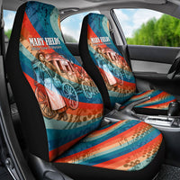 Mary Fields Stagecoach Car Seat Cover Vintage Retro Grunge Aesthetic Wild West History