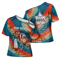 Mary Fields Stagecoach Cross Shoulder Shirt Vintage Retro Grunge Aesthetic Wild West History