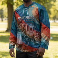 Mary Fields Stagecoach Hockey Jersey Vintage Retro Grunge Aesthetic Wild West History