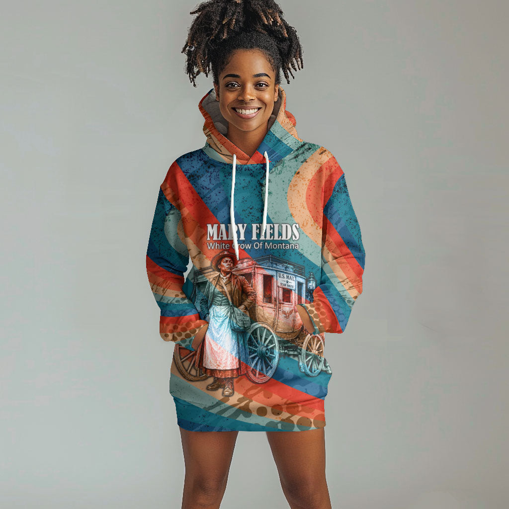 Mary Fields Stagecoach Hoodie Dress Vintage Retro Grunge Aesthetic Wild West History