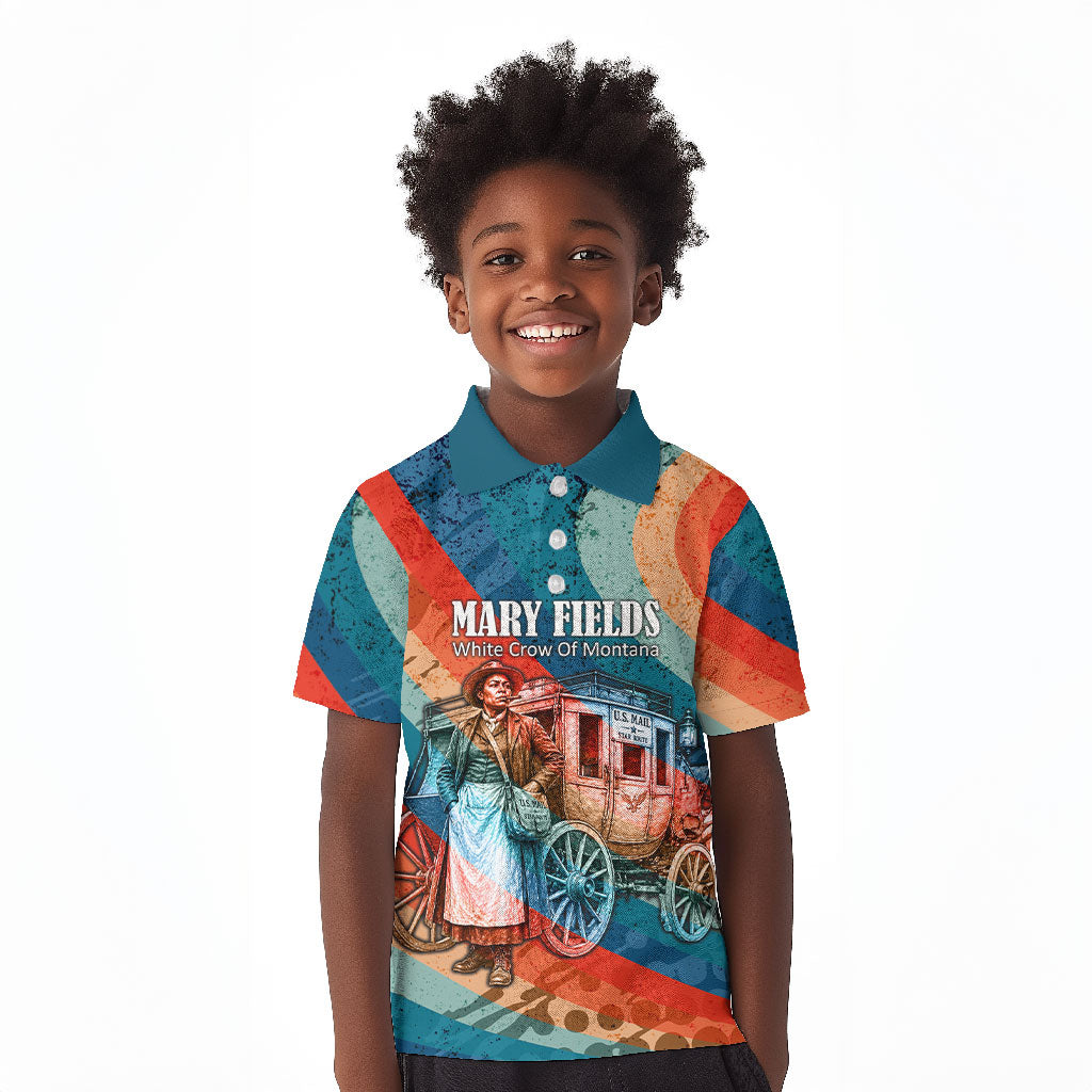 Mary Fields Stagecoach Kid Polo Shirt Vintage Retro Grunge Aesthetic Wild West History