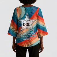 Mary Fields Stagecoach Kimono Sleeve Blouse Vintage Retro Grunge Aesthetic Wild West History