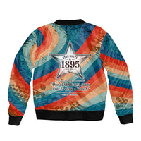 Mary Fields Stagecoach Sleeve Zip Bomber Jacket Vintage Retro Grunge Aesthetic Wild West History