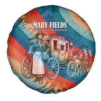 Mary Fields Stagecoach Spare Tire Cover Vintage Retro Grunge Aesthetic Wild West History