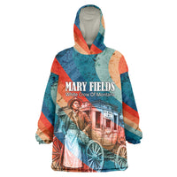 Mary Fields Stagecoach Wearable Blanket Hoodie Vintage Retro Grunge Aesthetic Wild West History