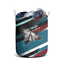 Mary Fields The White Crow Laundry Basket Vintage Grunge Wild West Portrait And Crow