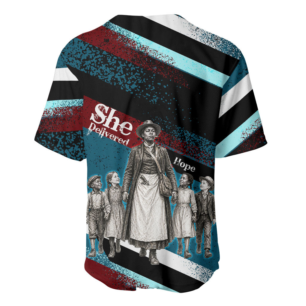 Mary Fields The White Crow Baseball Jersey Vintage Grunge Wild West Portrait And Crow