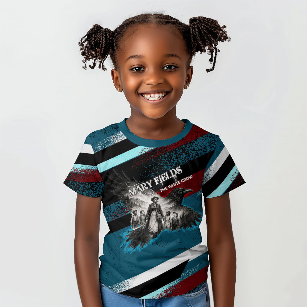 Mary Fields The White Crow Kid T shirt Vintage Grunge Wild West Portrait And Crow