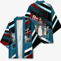 Mary Fields The White Crow Kimono Vintage Grunge Wild West Portrait And Crow