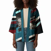 Mary Fields The White Crow Kimono Vintage Grunge Wild West Portrait And Crow