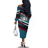 Mary Fields The White Crow Off The Shoulder Long Sleeve Dress Vintage Grunge Wild West Portrait And Crow