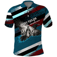 Mary Fields The White Crow Polo Shirt Vintage Grunge Wild West Portrait And Crow
