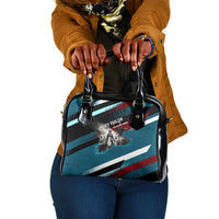 Mary Fields The White Crow Shoulder Handbag Vintage Grunge Wild West Portrait And Crow