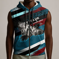 Mary Fields The White Crow Sleeveless Zip Hoodie Vintage Grunge Wild West Portrait And Crow