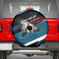 Mary Fields The White Crow Spare Tire Cover Vintage Grunge Wild West Portrait And Crow