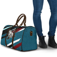 Mary Fields The White Crow Travel Bag Vintage Grunge Wild West Portrait And Crow