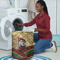 Ibrahim Traore Burkina Faso Laundry Basket West African Revolutionary Art