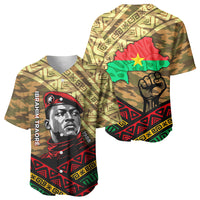 Ibrahim Traore Burkina Faso Baseball Jersey West African Revolutionary Art