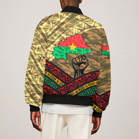 Ibrahim Traore Burkina Faso Bomber Jacket West African Revolutionary Art