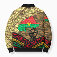 Ibrahim Traore Burkina Faso Bomber Puffer Jacket West African Revolutionary Art