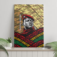 Ibrahim Traore Burkina Faso Canvas Wall Art West African Revolutionary Art