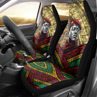 Ibrahim Traore Burkina Faso Car Seat Cover West African Revolutionary Art