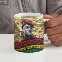 Ibrahim Traore Burkina Faso Ceramic Mug West African Revolutionary Art