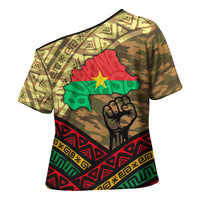 Ibrahim Traore Burkina Faso Cross Shoulder Shirt West African Revolutionary Art