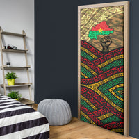 Ibrahim Traore Burkina Faso Door Cover West African Revolutionary Art