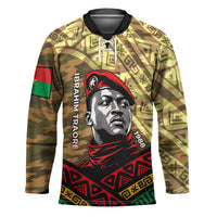 Ibrahim Traore Burkina Faso Hockey Jersey West African Revolutionary Art