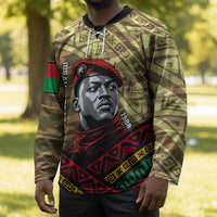 Ibrahim Traore Burkina Faso Hockey Jersey West African Revolutionary Art