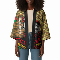 Ibrahim Traore Burkina Faso Kimono West African Revolutionary Art
