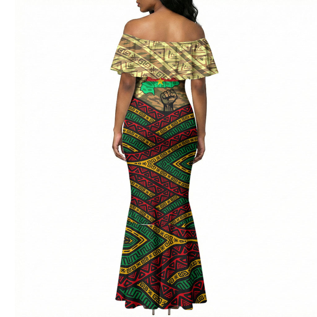 Ibrahim Traore Burkina Faso Mermaid Dress West African Revolutionary Art