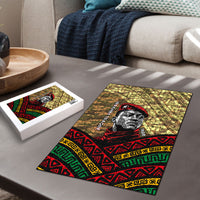 Ibrahim Traore Burkina Faso Puzzle West African Revolutionary Art