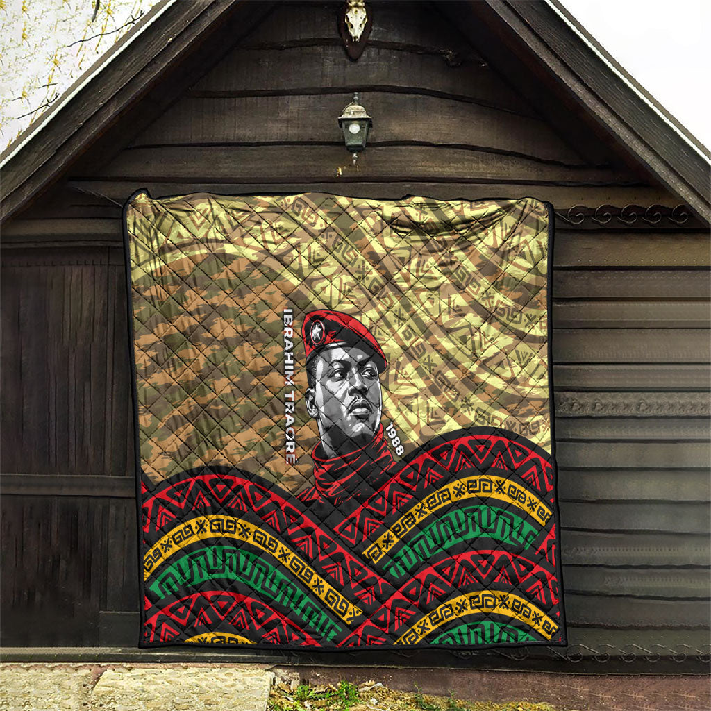 Ibrahim Traore Burkina Faso Quilt West African Revolutionary Art