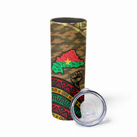 Ibrahim Traore Burkina Faso Skinny Tumbler West African Revolutionary Art