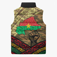 Ibrahim Traore Burkina Faso Sleeveless Puffer Jacket West African Revolutionary Art